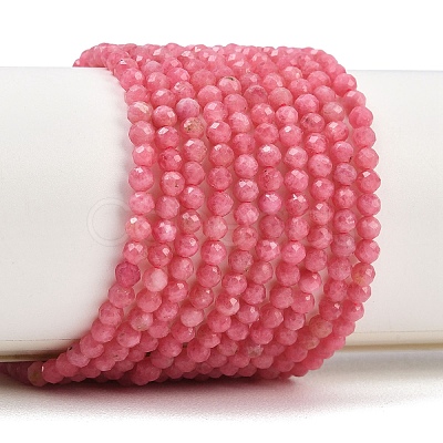 Natural Rhodonite Beads Strands G-B175-D05-3mm-1