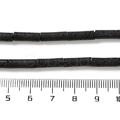 Synthetic Lava Rock Dyed Beads Strands G-H311-06-02-1