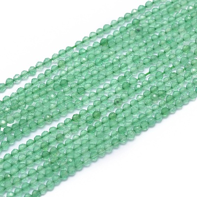 Natural Dyed & Heated Green Onyx Agate Beads Strands X-G-G792-41-1