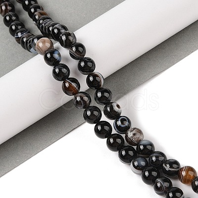 Natural Banded Agate G-Q194-C02-02A-1
