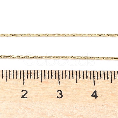 Unique Unisex 304 Stainless Steel Beading Chain Necklaces NJEW-M023-008-1