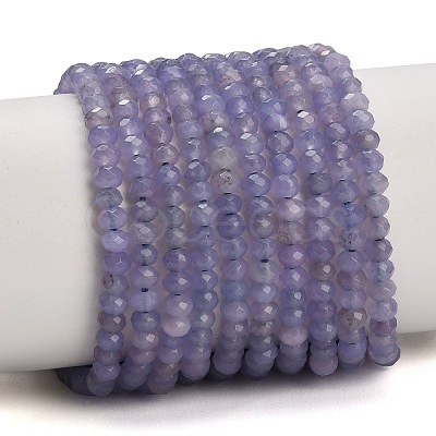 Dyed Natural White Jade Beads Strands GG-CBAF9EE-A17-3x4mm-1