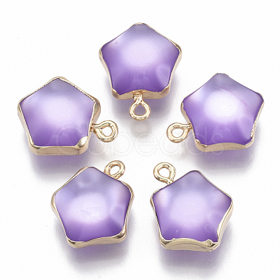 Resin Pendants RESI-S383-031D-1
