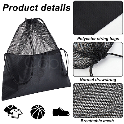 Polyester String Bags AJEW-WH0020-28-1