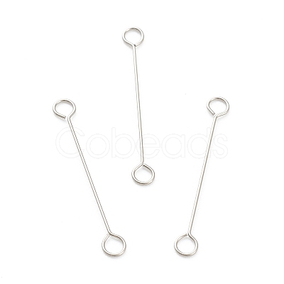 Non-Tarnish 316 Surgical Stainless Steel Eye Pins X-STAS-P277-A02-P-1