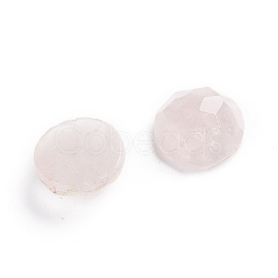 Natural Rose Quartz Cabochons G-F680-G07-1