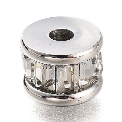 304 Stainless Steel Beads Hand Polished STAS-O129-01P-1