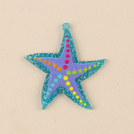 Ocean Theme Acrylic Pendants OACR-S003-01A-1