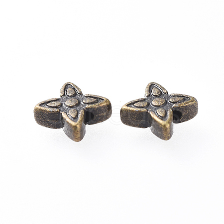 Tibetan Style Alloy Beads MLF0238Y-NF-1