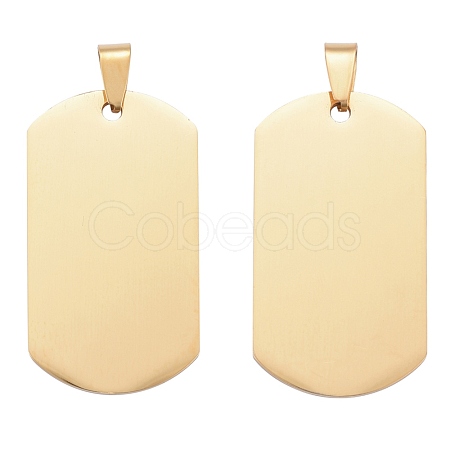 PVD Vacuum Plating 304 Stainless Steel Big Pendants STAS-I140-19E-G-1