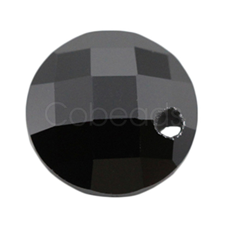 Cubic Zirconia Charms ZIRC-H116-08K-1
