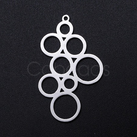 Non-Tarnish 201 Stainless Steel Pendants STAS-S105-JN917-1-1