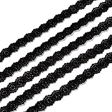 Hollow Flower Faux Sueded Cord LW-R019-1090-1