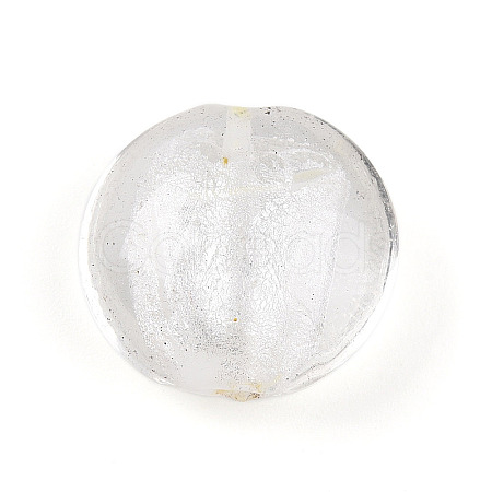 Handmade Silver Foil Glass Beads SLF20mmY-07-1