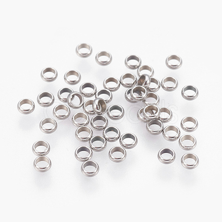 Tarnish Resistant 201 Stainless Steel Beads STAS-P208-05P-01-1