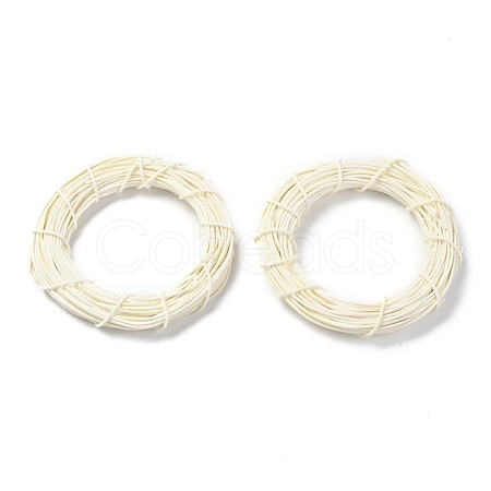 Circle Shape Rattan Vine Branch Wreath Hoop DIY-B022-04B-1