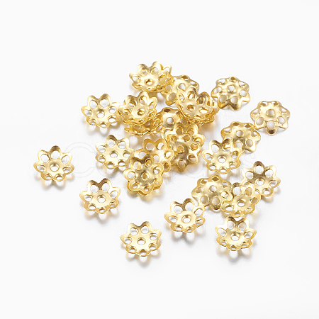 Iron Bead Caps X-IFIN-R197-G-1