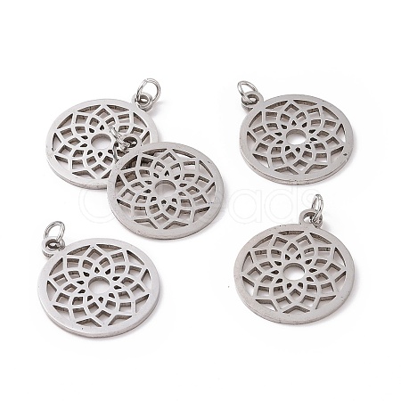 Non-Tarnish 304 Stainless Steel Pendants STAS-S105-T523S-1