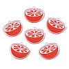 Translucent Acrylic Pendants TACR-N013-006-1
