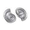 Non-Tarnish 304 Stainless Steel Stud Earrings LS-EJEW-M250-02A-P-2