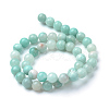 Natural Amazonite Beads Strands X-G-T055-6mm-17-2
