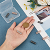 9Pcs 3 Colors Alloy Watch Band Adapter Connectors FIND-DC0004-29-3
