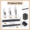 1 Bag Wood Bookbinding Signature Punching Tool Awl Guide AJEW-NB0009-53-2