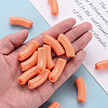 Opaque Acrylic Beads X-MACR-S372-001B-S025-5