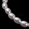 2Pcs Alloy Plastic Pearl Stretch Bracelets for Women BJEW-U011-03G-4