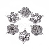 Tibetan Style Links connectors LS-TIBEP-LF9353YKG-AS-FF-1
