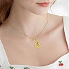 10Pcs 2 Colors Brass Pendants KK-YW0004-34-6