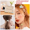 70Pcs 7 Styles Opaque Resin Cabochons RESI-YW0006-13-6