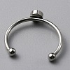 304 Stainless Steel Cuff Ring Components FIND-WH0129-74A-P-2