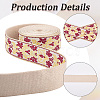 5 Yards Polyester Ribbons OCOR-GF0005-22C-5