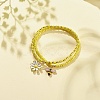 2Pcs Glass Seed Beaded Stretch Bracelets Set BJEW-JB08088-04-2