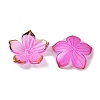 Transparent Acrylic Bead Caps TACR-P011-03F-2