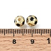 Brass Enamel Beads KK-Z163-06G-A01-2