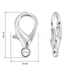 Zinc Alloy Lobster Claw Clasps X-E107-S-3