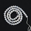 Plating Natural Selenite Beads Strands G-G120-A01-02-3