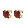 Alloy & Resin Clip-on Earrings EJEW-T055-03-2