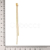 Brass Ball Chain Ear Nuts KK-G510-18G-3