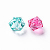 Transparent Acrylic Beads TACR-S154-15B-2