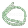 Transparent Crackle Glass Beads Strands GLAA-NH0001-04J-2
