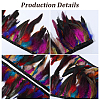 1 Bundle Fashion Feather Cloth Strand Costume Accessories DIY-GF0012-59C-6