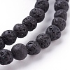 Natural Lava Rock Beads Strands X-g434-7-3