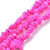 Natural Magnesite Beads Strands TURQ-P001-02A-09-1