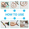 Round Copper Wire for Jewelry Making CWIR-PH0001-0.4mm-05-6