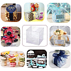 Transparent Plastic PET Box Gift Packaging LS-CON-WH0052-6x6cm-6