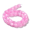 Natural Selenite Beads Strands G-F750-4
