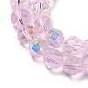 Electroplate Glass Beads Strands EGLA-Q129-02A-AB01-3
